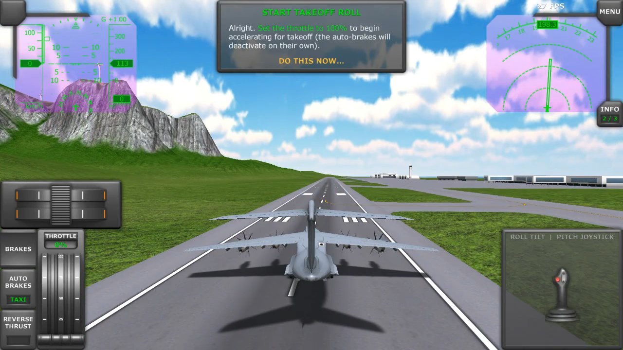 Турбопроп Флайт симулятор. Turboprop Flight Simulator 3d.