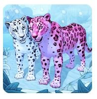Симулятор Семьи Снежного Леопарда Онлайн v2.2 Мод много денег