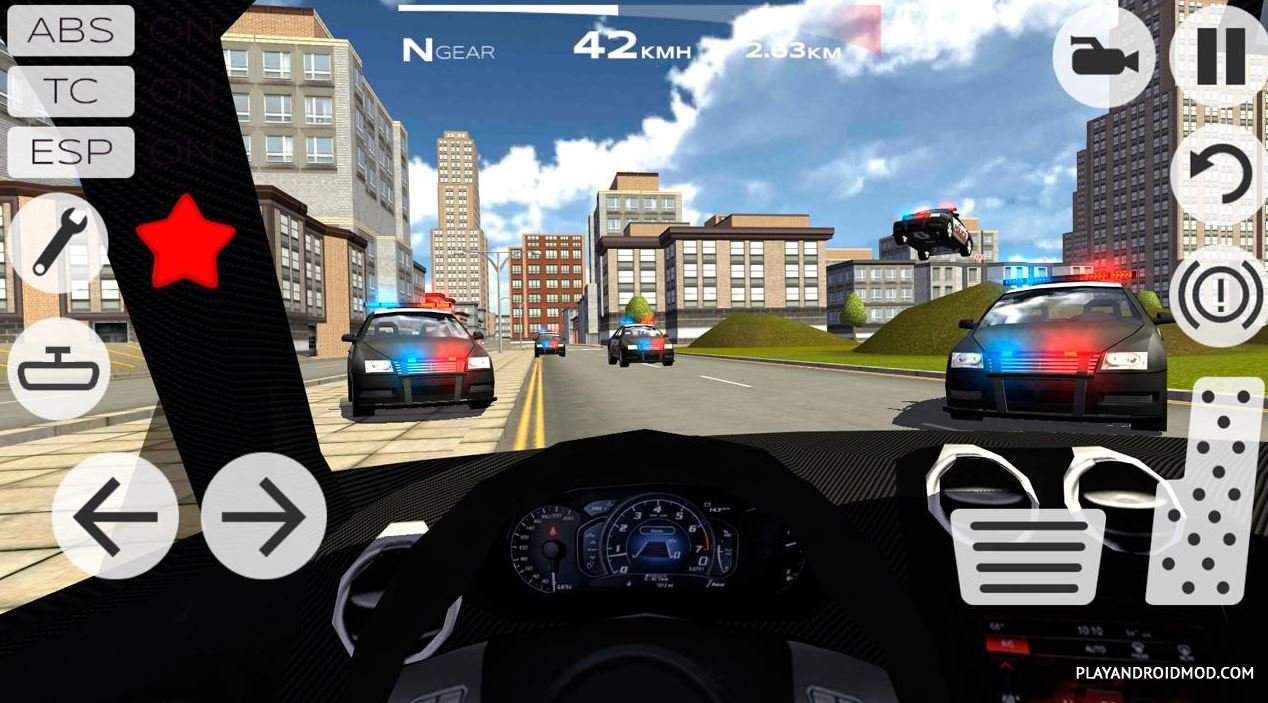 Скачать Extreme Car Driving Racing 3D v3.14 Мод много денег
