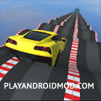 Mega Ramp Impossible Car Stunt v1.6.1 Мод много денег