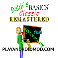 Baldis Basics Remastered v1.1 взлом (Мод меню)