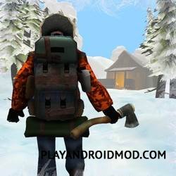 WinterCraft: Выживание в Лесу v1.0.36.1 Мод бесплатный крафт и покупки