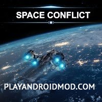 Space Conflict v0.08 (Мод много денег и золота)