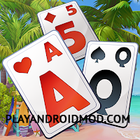 Solitaire Resort - Card Games v1.28 (Мод бесплатные покупки/без рекламы)