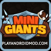 MiniGiants.io v1.6.99 Мод много денег
