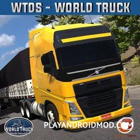 World Truck Driving Simulator v1.389 (Мод все открыто/без рекламы)