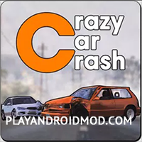 Crazy Car Crash v1.0.3 (Мод все открыто/Много денег)