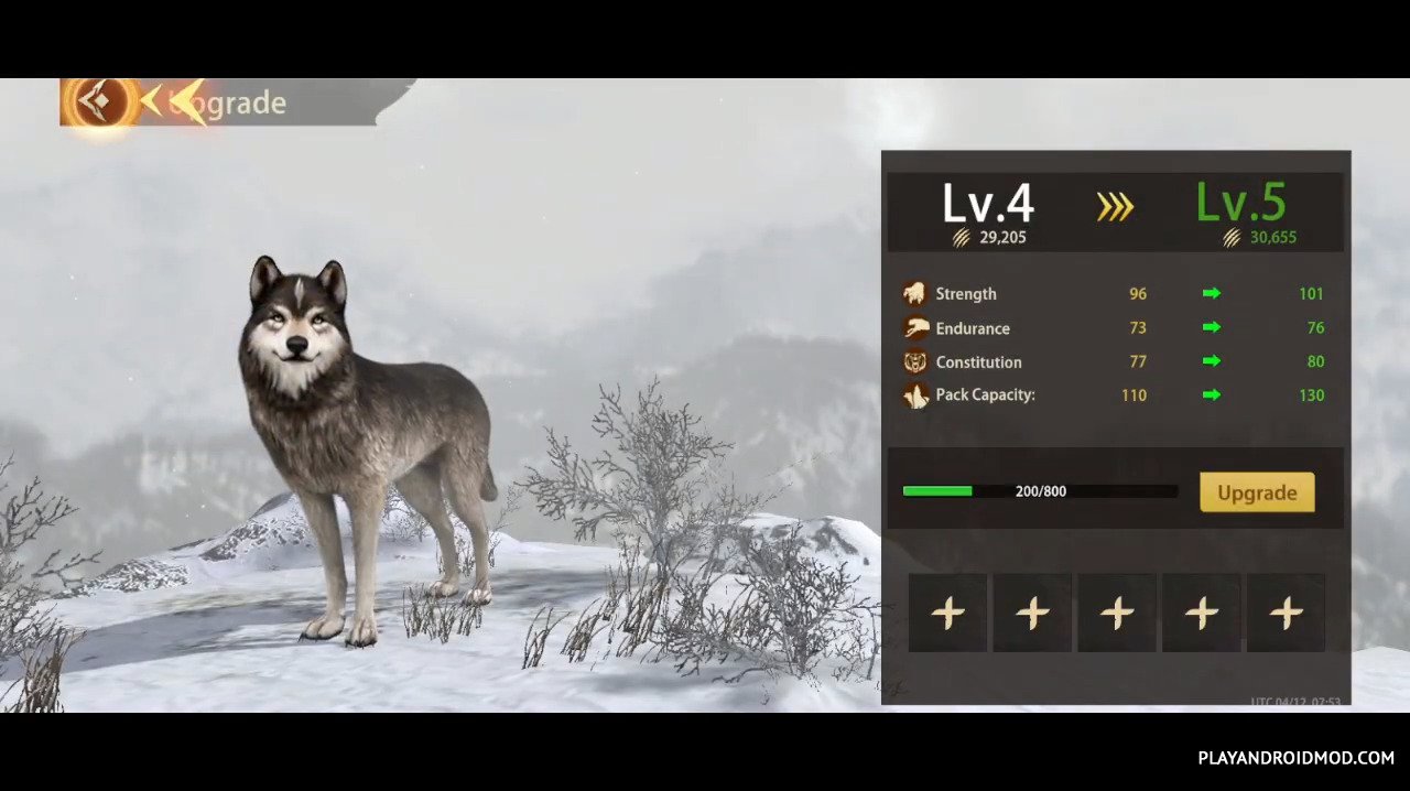 Скачать Wolf Game: Wild Animal Wars v1.0.46 Мод много денег