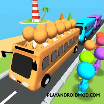 Bus Chaos: Match & Parking Jam v 0.1.7 (Мод много денег/без рекламы)