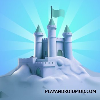 Snow Castle: Idle Clicker v 0.4 (Мод много денег/без рекламы)