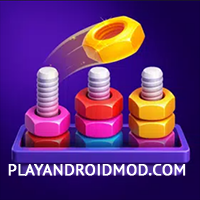 3D Nuts Sort v1.0.1 (Мод без рекламы/бесплатные покупки)