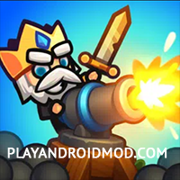 Tower King: Защити королевство v1.11.0 Мод много денег