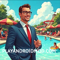 Waterpark Owner Simulator v2.4 Мод много денег
