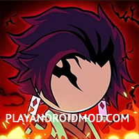 Stickman Demon Fight Warrior v3.3 Мод много денег